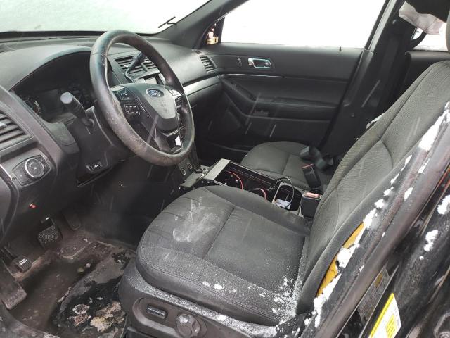 1FM5K8ARXHGA79008 - 2017 FORD EXPLORER POLICE INTERCEPTOR BLACK photo 7