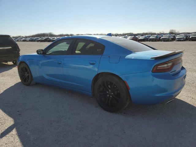 2C3CDXHG6GH165167 - 2016 DODGE CHARGER SXT BLUE photo 2