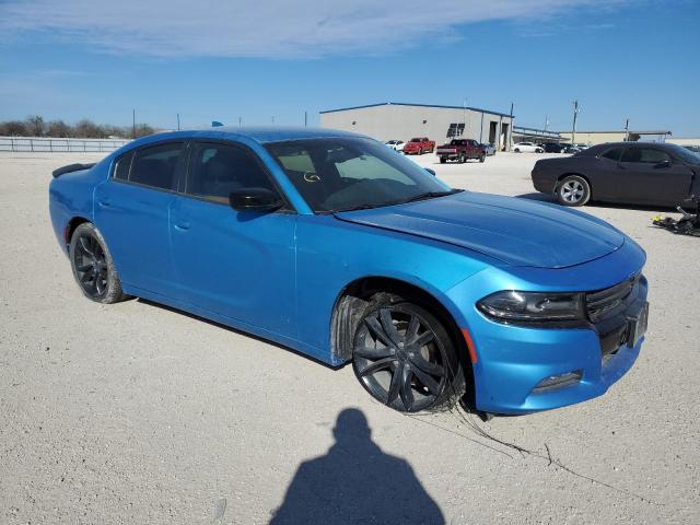 2C3CDXHG6GH165167 - 2016 DODGE CHARGER SXT BLUE photo 4