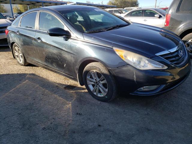 5NPEB4AC5DH722573 - 2013 HYUNDAI SONATA GLS BLUE photo 4