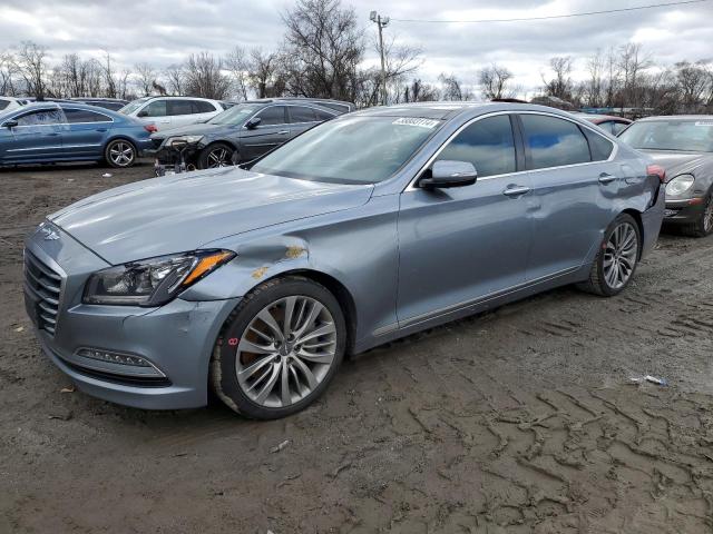 KMHGN4JF1FU051398 - 2015 HYUNDAI GENESIS 5.0L GRAY photo 1