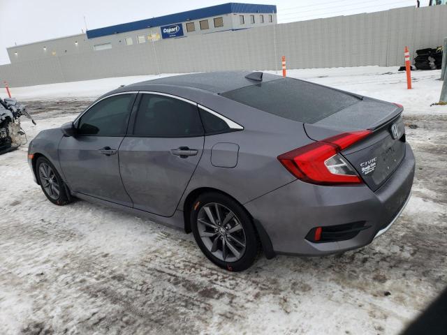 19XFC1F36ME005323 - 2021 HONDA CIVIC EX GRAY photo 2