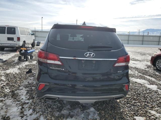 KM8SNDHF1HU195956 - 2017 HYUNDAI SANTA FE SE BLACK photo 6