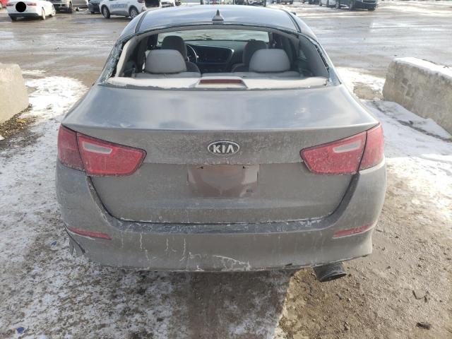 5XXGM4A74FG479181 - 2015 KIA OPTIMA LX GRAY photo 6