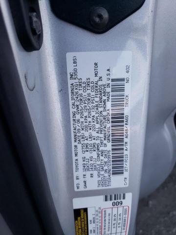 5TEUU42N27Z329976 - 2007 TOYOTA TACOMA ACCESS CAB Күміс фото 12