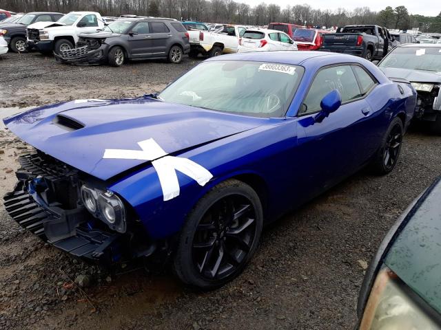 2C3CDZJG7MH604426 - 2021 DODGE CHALLENGER GT BLUE photo 1