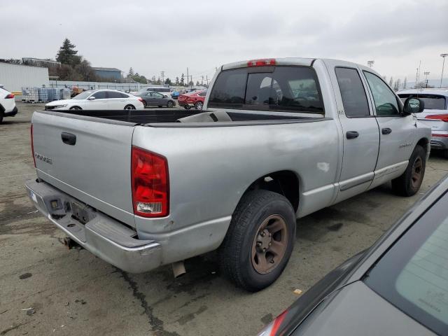 3B7HA18N72G125131 - 2002 DODGE RAM 1500 SILVER photo 3