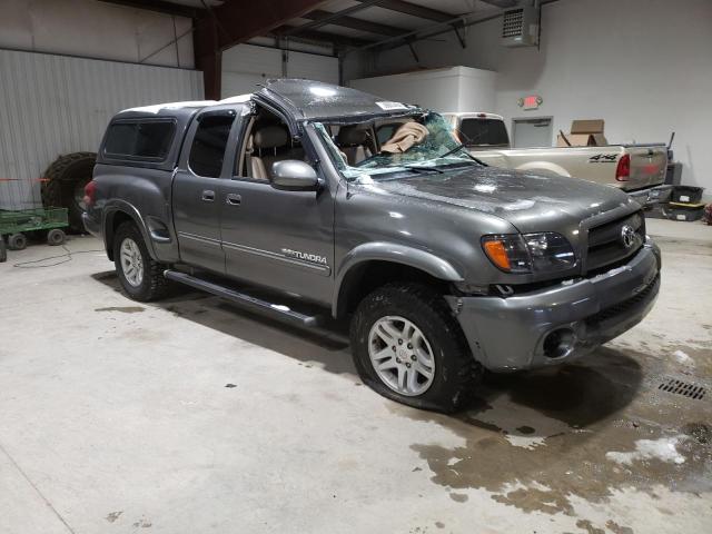 5TBBT48133S430457 - 2003 TOYOTA TUNDRA ACCESS CAB LIMITED GRAY photo 4