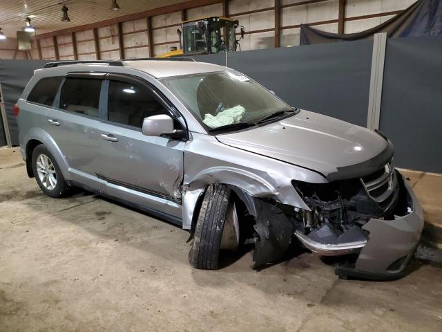 3C4PDCBB0FT747418 - 2015 DODGE JOURNEY SXT SILVER photo 4