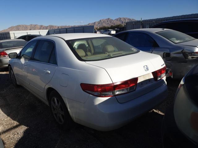 1HGCM66873A022563 - 2003 HONDA ACCORD EX WHITE photo 2