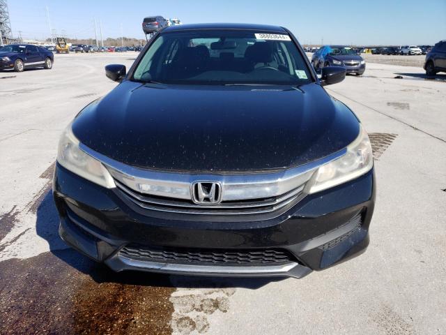 1HGCR2F34GA065973 - 2016 HONDA ACCORD LX BLACK photo 5