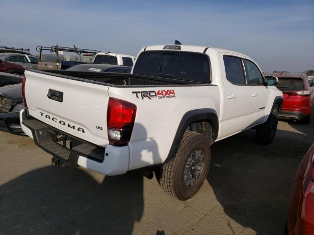 5TFCZ5AN5KX193279 - 2019 TOYOTA TACOMA DOUBLE CAB WHITE photo 3