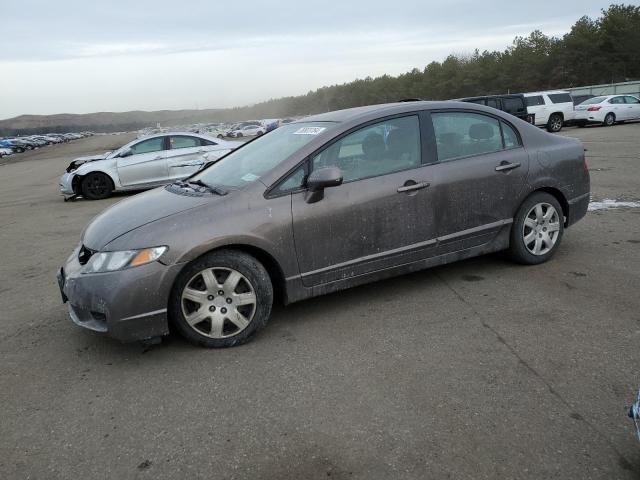 2HGFA16549H540526 - 2009 HONDA CIVIC LX GRAY photo 1