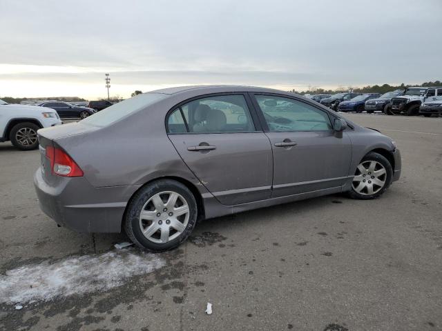 2HGFA16549H540526 - 2009 HONDA CIVIC LX GRAY photo 3