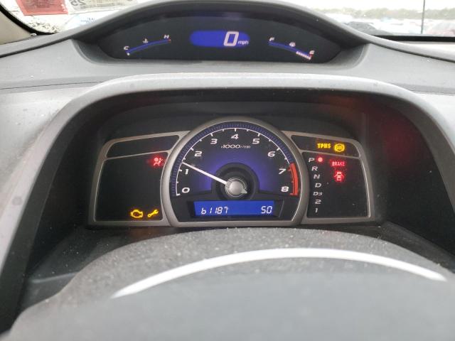 2HGFA16549H540526 - 2009 HONDA CIVIC LX GRAY photo 9