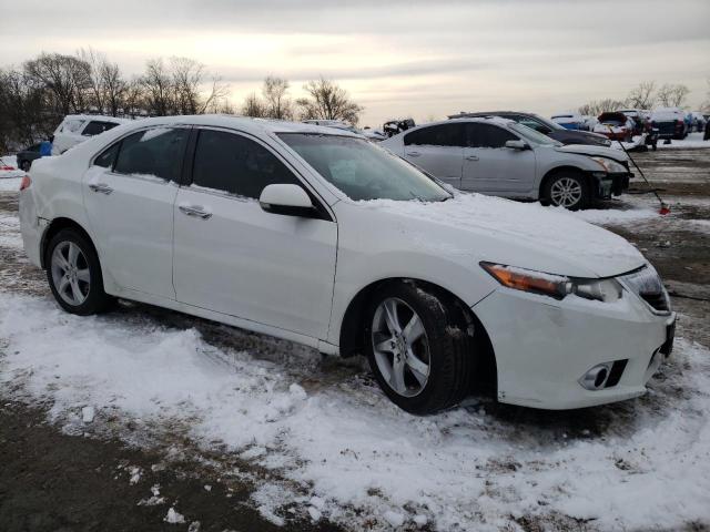 JH4CU2F65CC005771 - 2012 ACURA TSX TECH WHITE photo 4