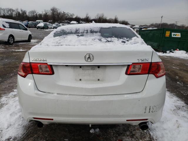 JH4CU2F65CC005771 - 2012 ACURA TSX TECH WHITE photo 6