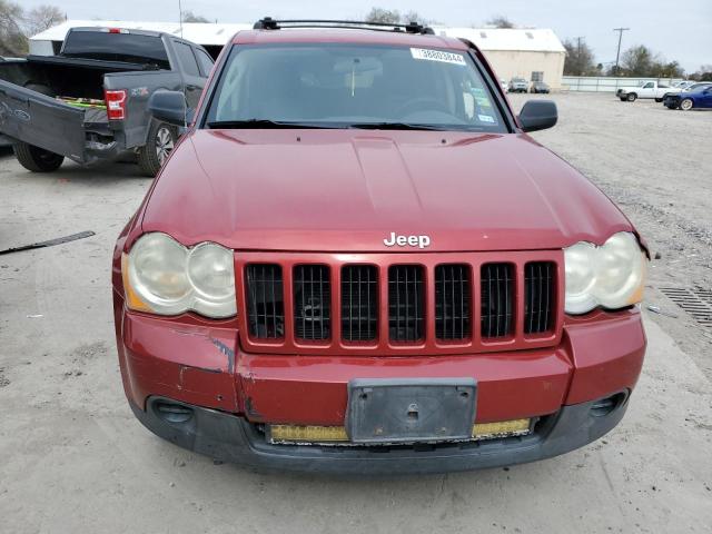 1J4PS4GK1AC114543 - 2010 JEEP GRAND CHER LAREDO MAROON photo 5