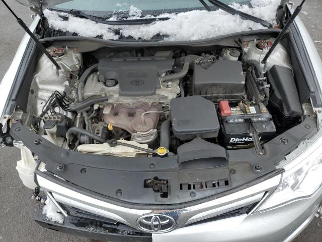 4T4BF1FK7CR255247 - 2012 TOYOTA CAMRY BASE SILVER photo 11