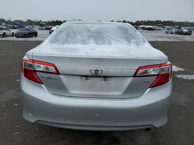 4T4BF1FK7CR255247 - 2012 TOYOTA CAMRY BASE SILVER photo 6
