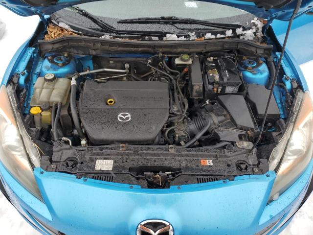 JM1BL1S65A1215473 - 2010 MAZDA 3 S BLUE photo 11