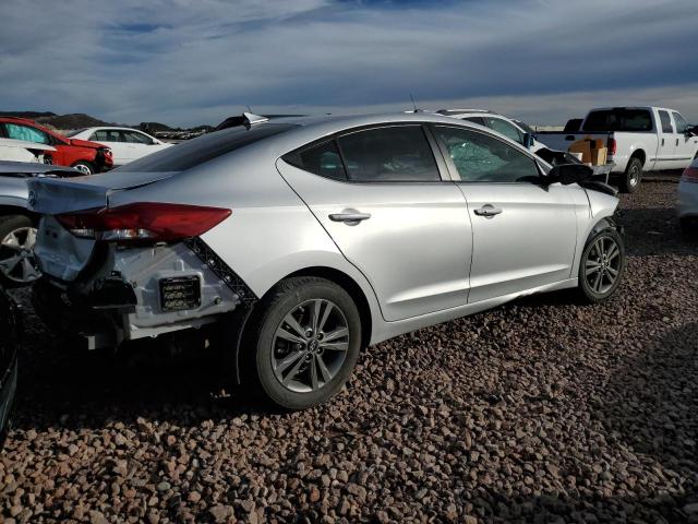 5NPD84LF2JH373370 - 2018 HYUNDAI ELANTRA SEL SILVER photo 3