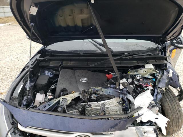 5TDGZRBH1NS583839 - 2022 TOYOTA HIGHLANDER XLE 蓝色 照片 12