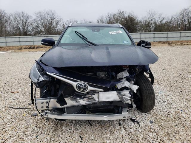 5TDGZRBH1NS583839 - 2022 TOYOTA HIGHLANDER XLE 蓝色 照片 5