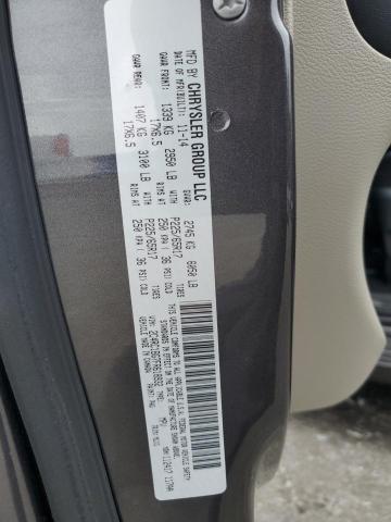 2C4RC1BG7FR618932 - 2015 CHRYSLER TOWN & COU TOURING CHARCOAL photo 13