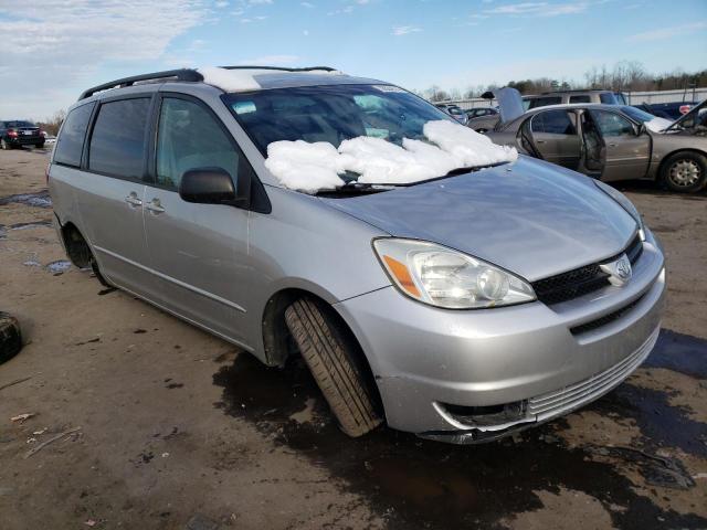 5TDZA23CX4S162498 - 2004 TOYOTA SIENNA CE SILVER photo 4