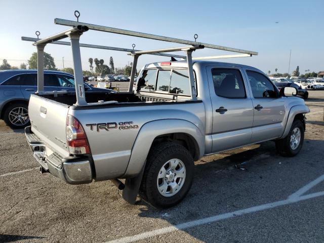 3TMJU4GN6FM190832 - 2015 TOYOTA TACOMA DOUBLE CAB PRERUNNER SILVER photo 3