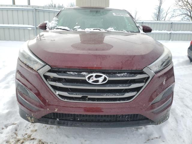 KM8J23A49HU576400 - 2017 HYUNDAI TUCSON SE BURGUNDY photo 5