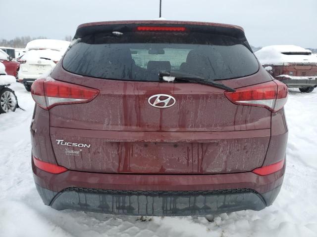 KM8J23A49HU576400 - 2017 HYUNDAI TUCSON SE BURGUNDY photo 6