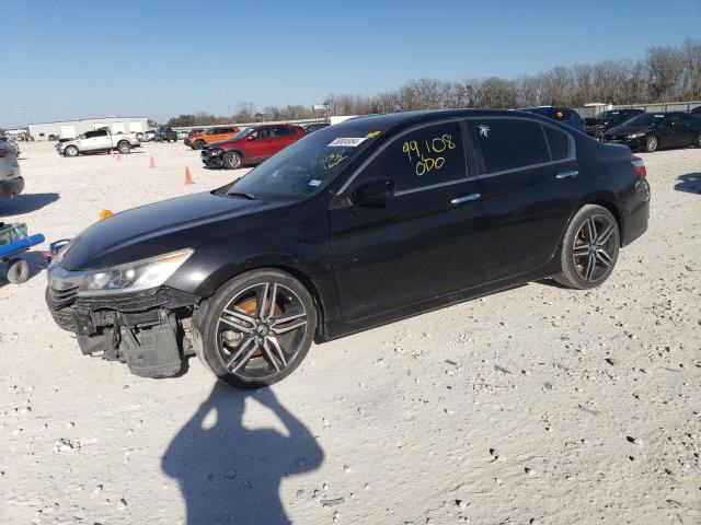 1HGCR2F51HA230462 - 2017 HONDA ACCORD SPORT BLACK photo 1