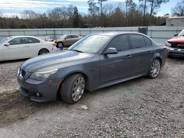 WBANW5C58ACT56797 - 2010 BMW 550 I GRAY photo 1