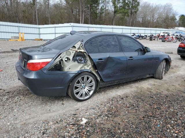 WBANW5C58ACT56797 - 2010 BMW 550 I GRAY photo 3