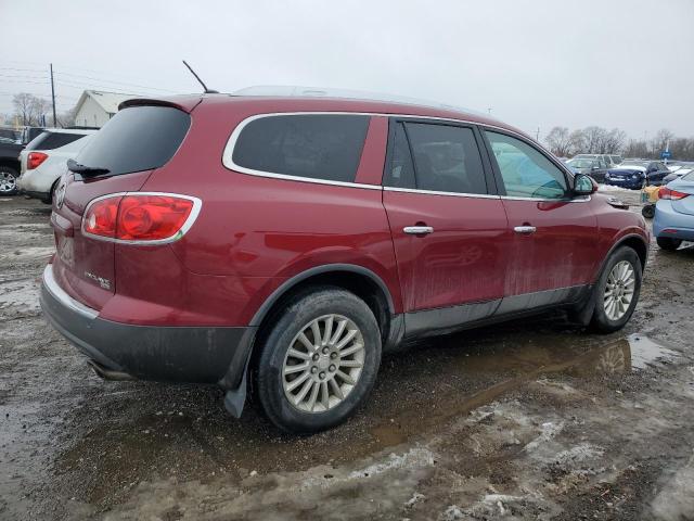 5GALVBED1AJ165946 - 2010 BUICK ENCLAVE CXL MAROON photo 3