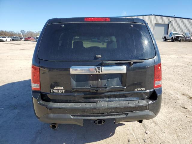 5FNYF4H42DB022427 - 2013 HONDA PILOT EX BLACK photo 6