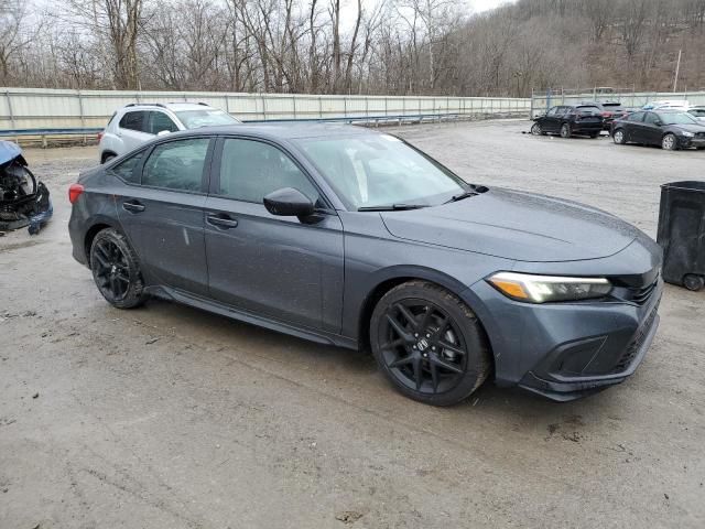 2HGFE2F50NH586214 - 2022 HONDA CIVIC SPORT ნაცრისფერი ფოტო 4