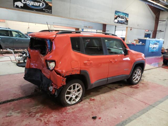 ZACNJDBB2MPM30389 - 2021 JEEP RENEGADE LATITUDE ORANGE photo 3