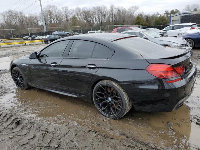 WBA6B4C55ED099107 - 2014 BMW 650 XI GRAN COUPE BLACK photo 2