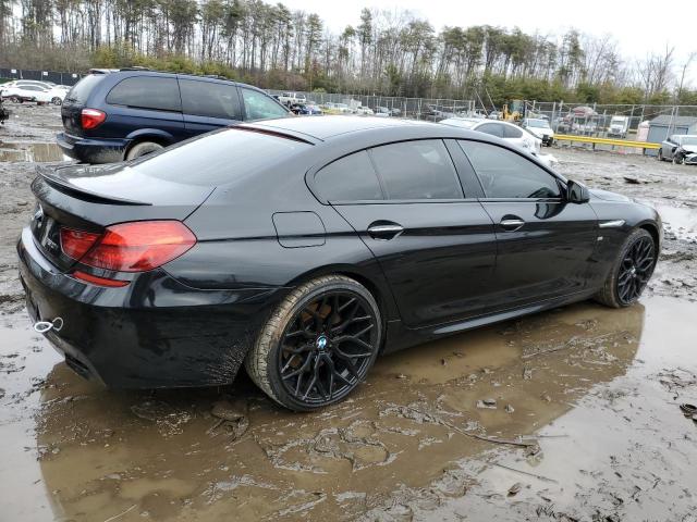 WBA6B4C55ED099107 - 2014 BMW 650 XI GRAN COUPE BLACK photo 3