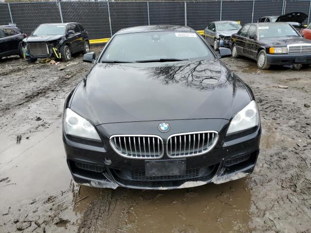 WBA6B4C55ED099107 - 2014 BMW 650 XI GRAN COUPE BLACK photo 5