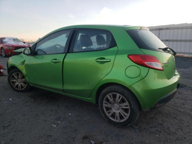 JM1DE1KY3C0150166 - 2012 MAZDA MAZDA2 GREEN photo 2