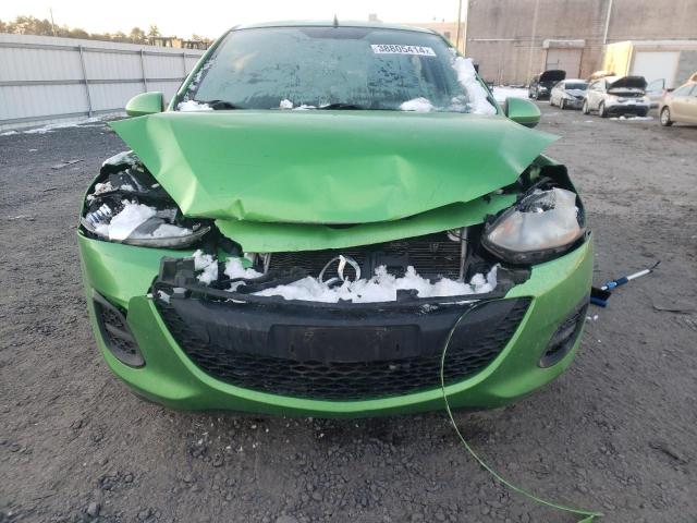 JM1DE1KY3C0150166 - 2012 MAZDA MAZDA2 GREEN photo 5