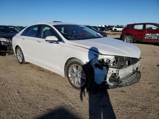 3LN6L2LU1ER815645 - 2014 LINCOLN MKZ HYBRID WHITE photo 4