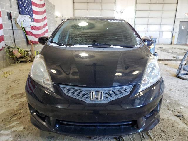 JHMGE8H47AS022653 - 2010 HONDA FIT SPORT BLACK photo 5