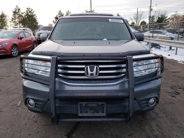 5FNYF4H92DB065547 - 2013 HONDA PILOT TOURING GRAY photo 5