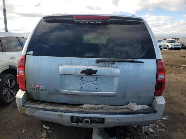 1GNSKBE09DR196052 - 2013 CHEVROLET TAHOE K1500 LT SILVER photo 6