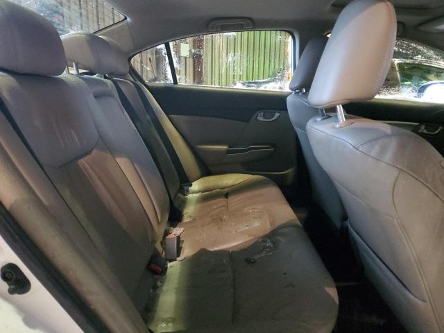 19XFB2F93EE204232 - 2014 HONDA CIVIC EXL თეთრი ფოტო 10